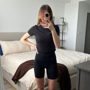 Aerie offline seem less biker shorts